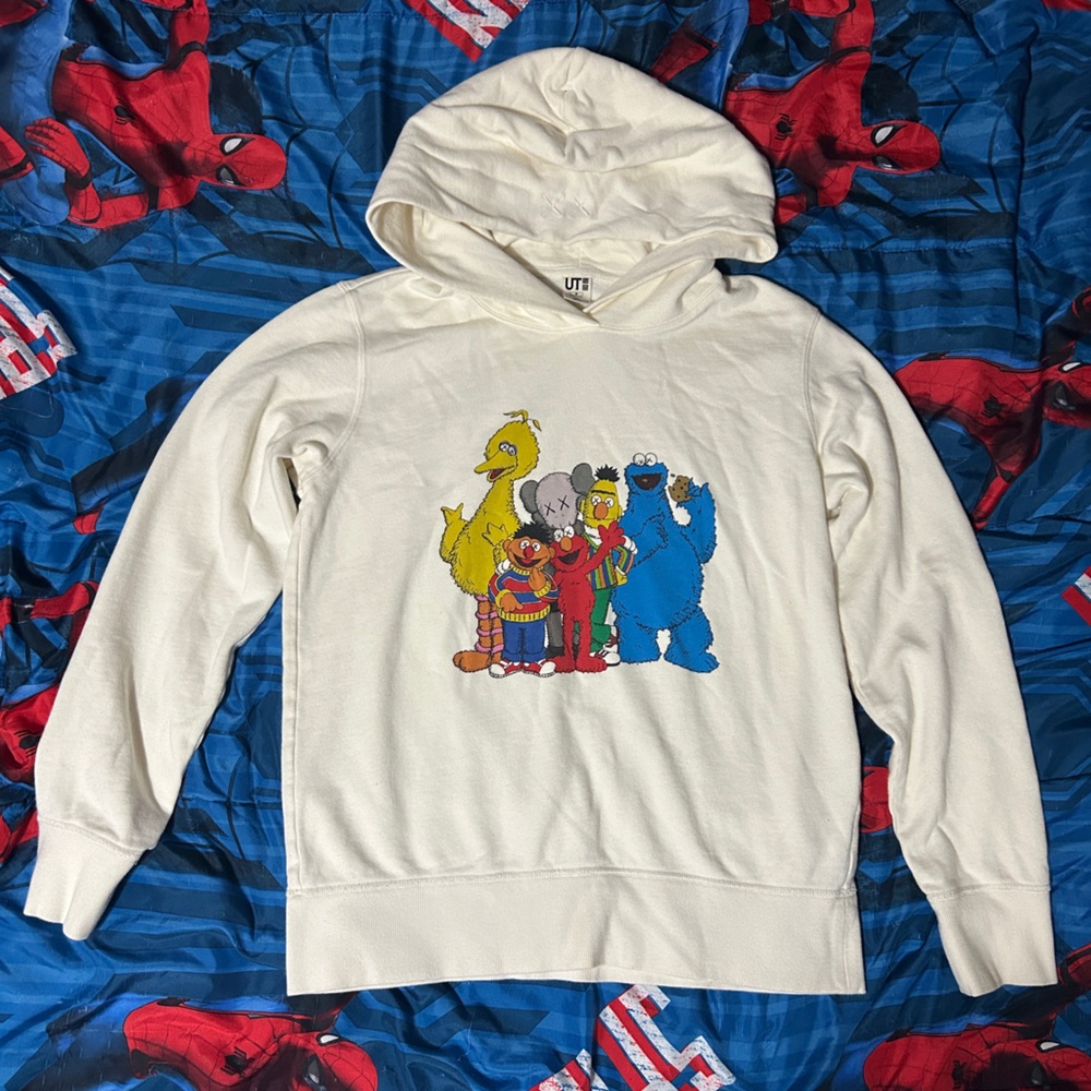 KAWS x UNIQLO Sesame Street Hoodie Sweater